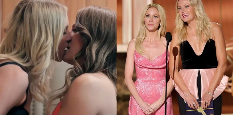 Les lesbiennes l'ont perdu au-dessus de ce moment d'amas séduisant entre Malin Akerman et Brittany Snow