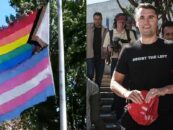 West Hollywood défend la demi-staff Pride et Trans Flags pour Charlie Kirk