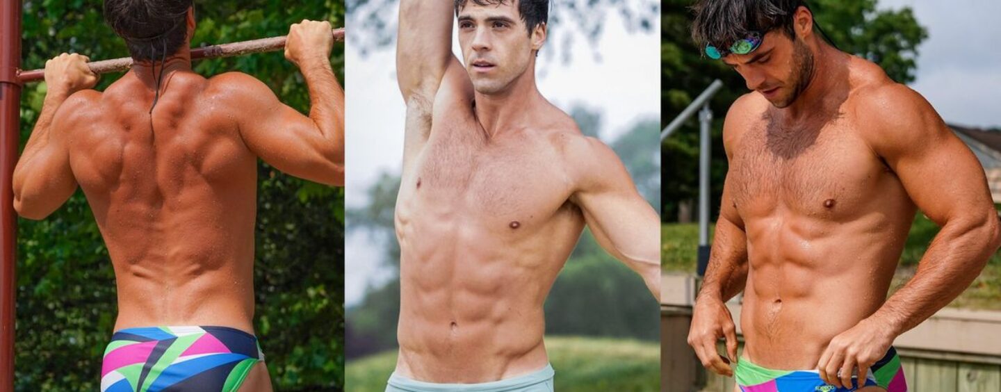 Rencontrez Alec Smith – L'athlète gay sexy berçant un speedo et vivant sa meilleure vie