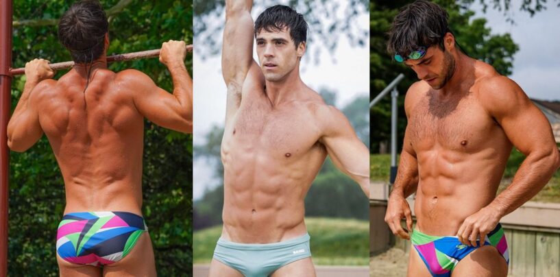 Rencontrez Alec Smith – L'athlète gay sexy berçant un speedo et vivant sa meilleure vie