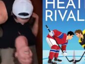 Les étoiles de la rivalité chauffée au hockey gay épicé ne peuvent pas arrêter de flirter et les gays sont dans une frénésie