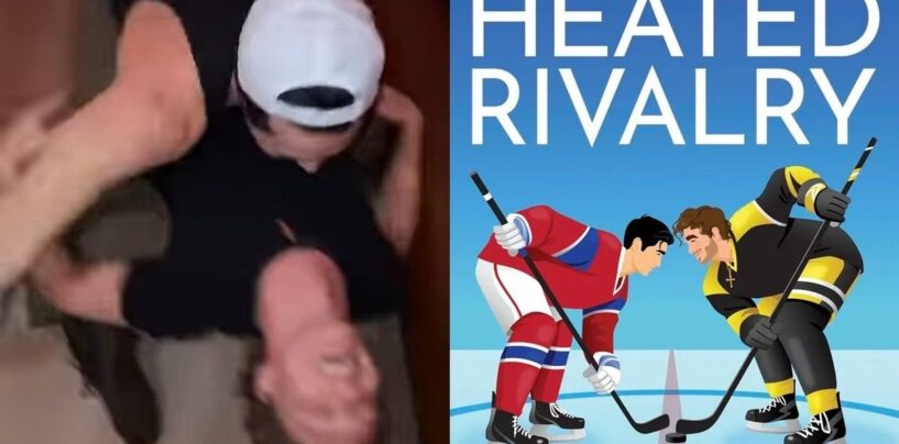 Les étoiles de la rivalité chauffée au hockey gay épicé ne peuvent pas arrêter de flirter et les gays sont dans une frénésie