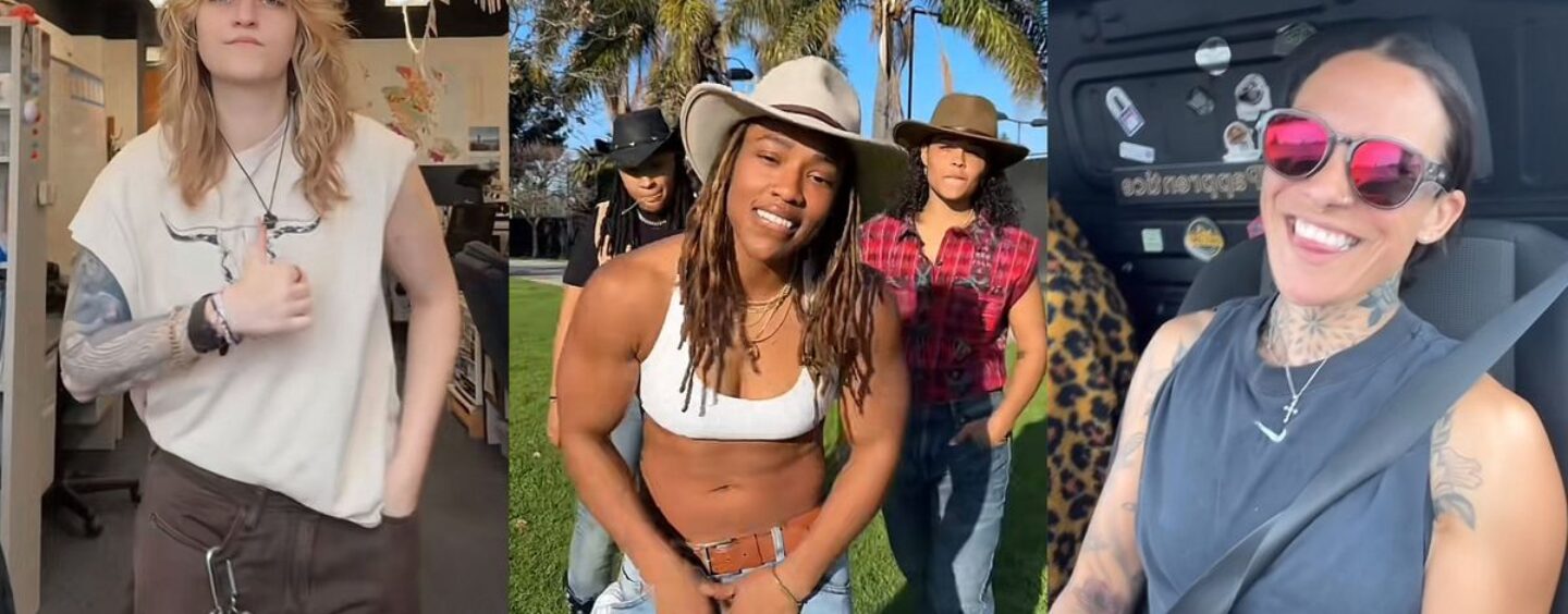 Ces pièges à soif de lesbiennes mascs prennent Tiktok d'assaut et conduisent les saphiques sauvages