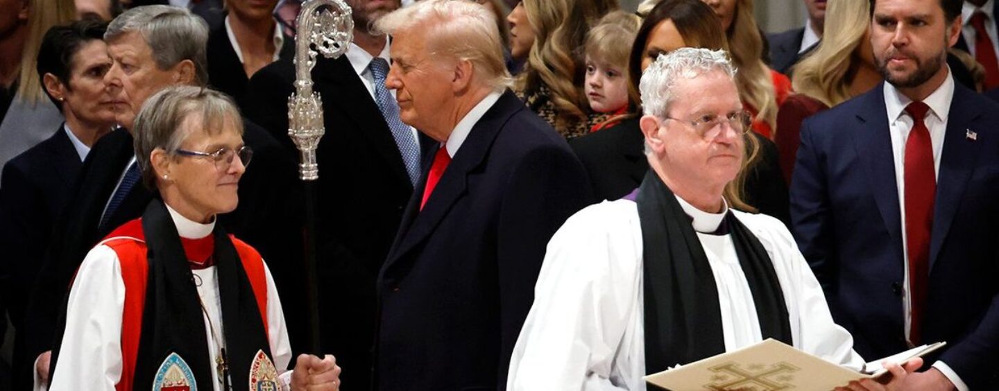 Les remarques inaugurales de Bishop Budde, pas l'impiété au mémorial de Kirk, sont ce qu'est vraiment le christianisme