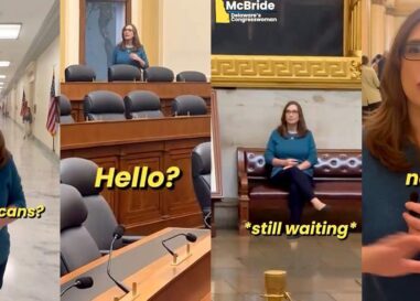 Regardez Sarah McBride Troll absent des républicains des heures avant une autre fermeture du gouvernement de Trump