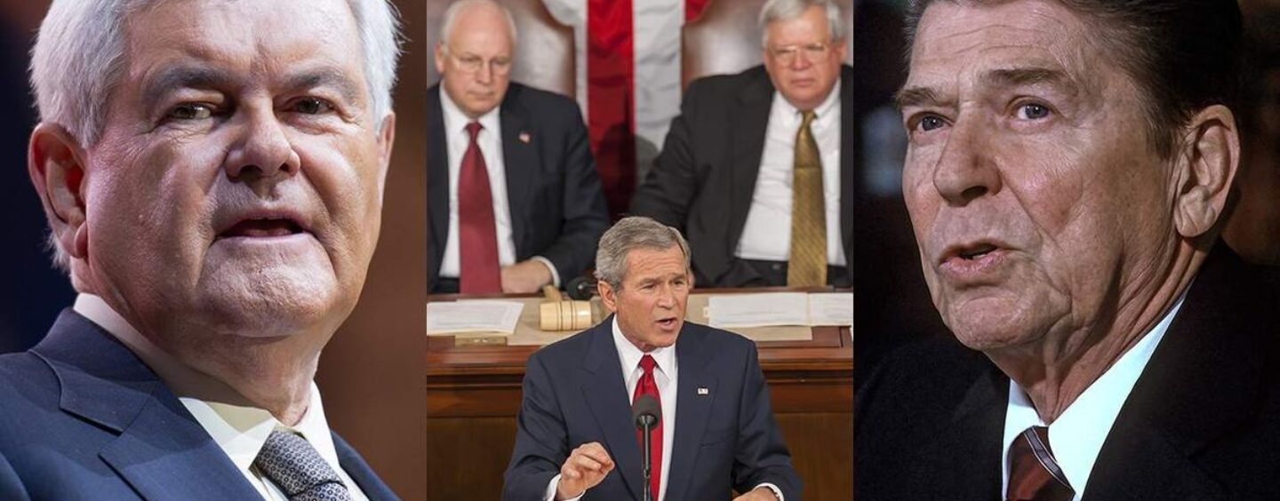 La lutte contre les revers des démocrates de Reagan, Gingrich et Bush a nécessité une résolution; L'arrêt de Trump n'est pas différent