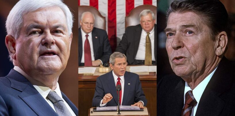 La lutte contre les revers des démocrates de Reagan, Gingrich et Bush a nécessité une résolution; L'arrêt de Trump n'est pas différent