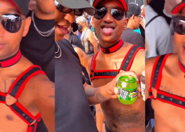 L'Angeria Paris Vanmicheals est finalement arrivée à la foire de la rue Folsom et avait l'air sacrément bien en le faisant