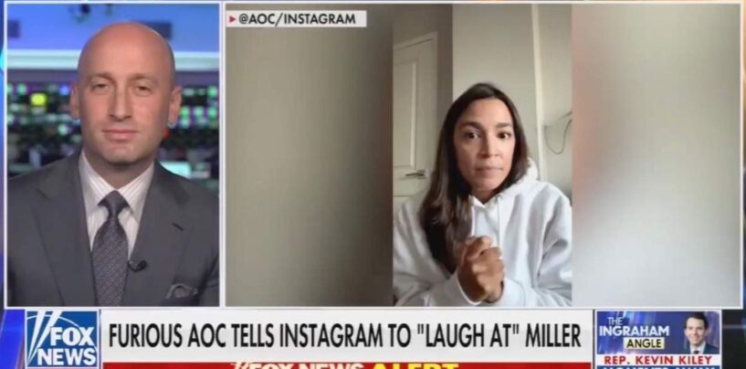 Regarder: Fox News a forcé Stephen Miller à regarder une vidéo d'AOC l'humiliant à la télévision en direct