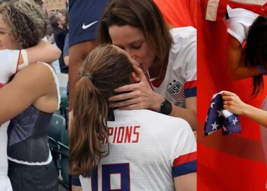 6 fois des athlètes lesbiennes et saphiques se sont embrassées ou ont célébré avec leurs copines en marge