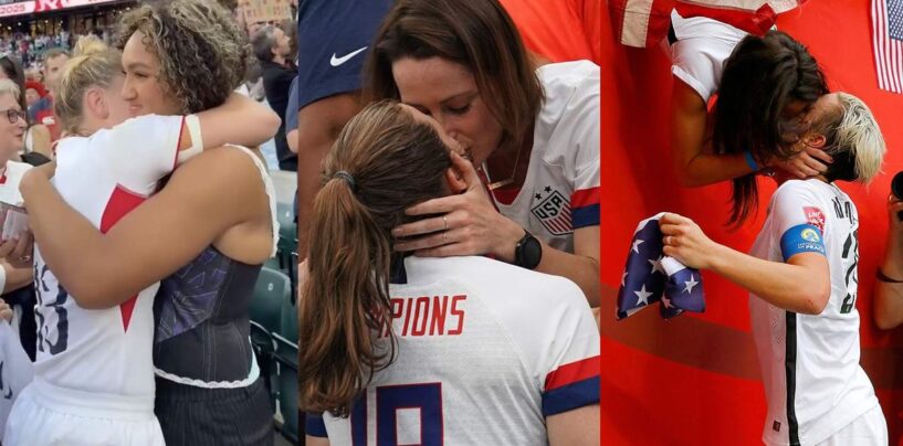 6 fois des athlètes lesbiennes et saphiques se sont embrassées ou ont célébré avec leurs copines en marge