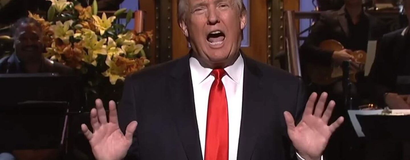 Le nouvel animateur de Late Night, Trump, le tue avec des blagues sur la fin de sept guerres et la fermeture du GOP, et son ami Vladimir
