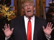 Le nouvel animateur de Late Night, Trump, le tue avec des blagues sur la fin de sept guerres et la fermeture du GOP, et son ami Vladimir