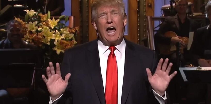 Le nouvel animateur de Late Night, Trump, le tue avec des blagues sur la fin de sept guerres et la fermeture du GOP, et son ami Vladimir