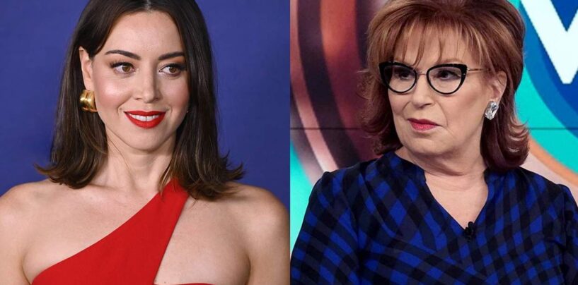 Aubrey Plaza prétend qu'elle était le fantôme avec lequel Joy Behar a couché