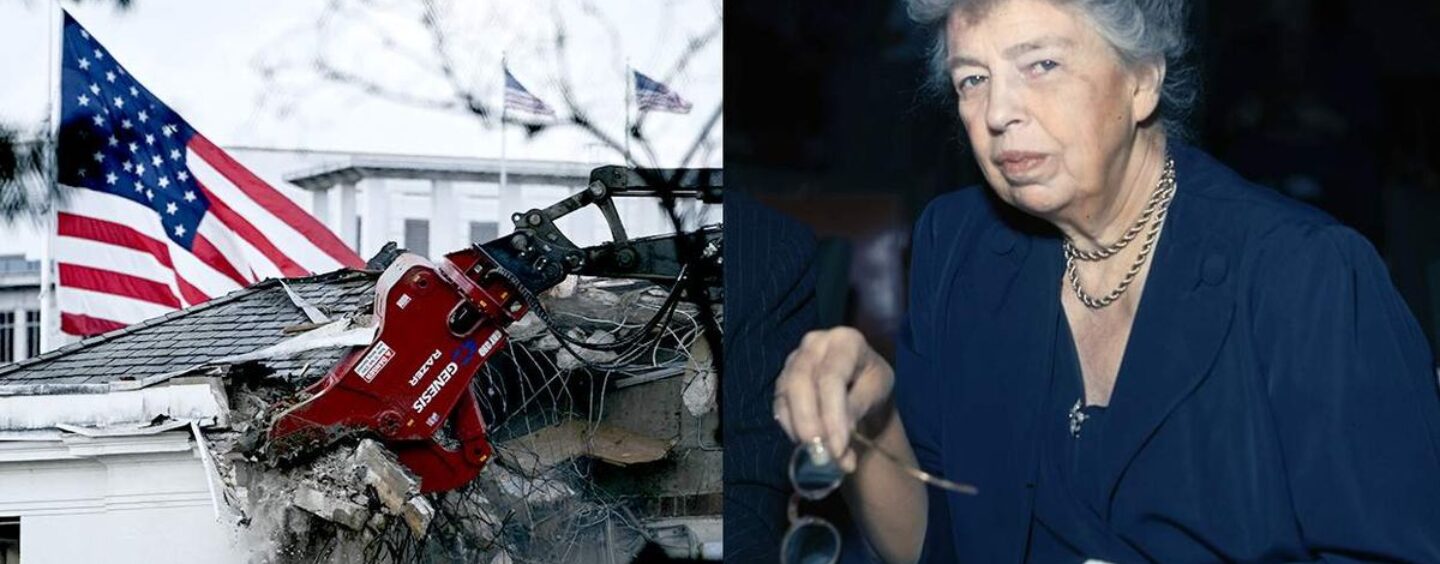 La démolition de l'aile Est de Donald Trump détruit l'héritage queer de la Première Dame Eleanor Roosevelt