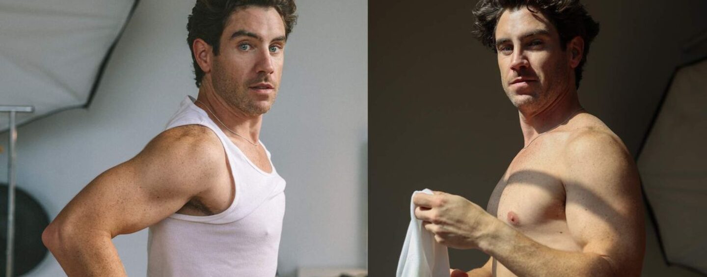 Rencontrez Robbie Simpson – l'acteur gay sexy en compétition dans Finding Mr. Christmas saison 2