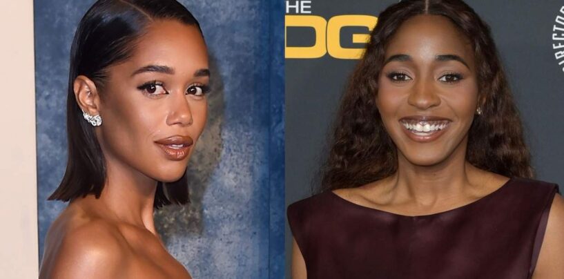 Cette photo d'Ayo Edebiri et Laura Harrier rend les saphiques fous