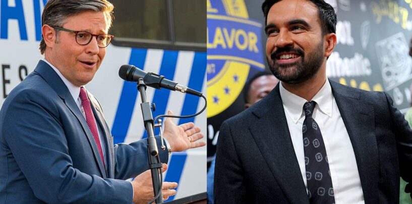 Mike Johnson, défenseur d'un dictateur, accuse Zohran Mamdani d'être responsable de la fermeture du gouvernement