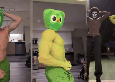 Ce beau mec de Duolingo enseigne le langage de la soif gay