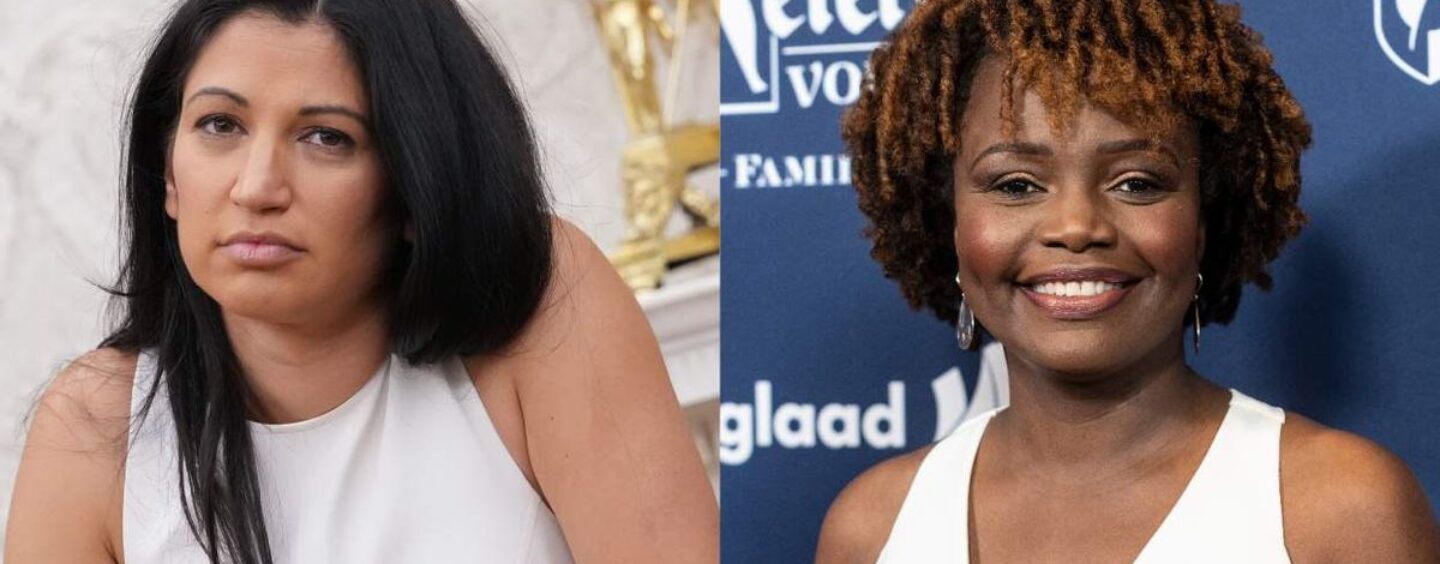 Katie Miller, l'épouse de Stephen Miller, qualifie Karine Jean-Pierre de « preuve que le DEI ne fonctionne pas »