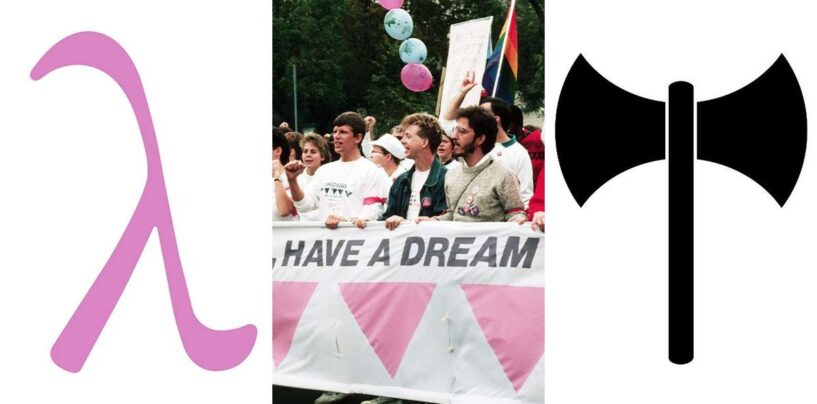 Des pensées aux triangles roses : un guide des symboles queer à travers les âges