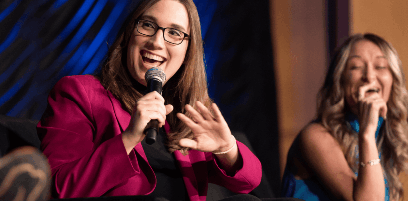 Sarah McBride explique pourquoi la « grande tente des démocrates est bisexuelle »