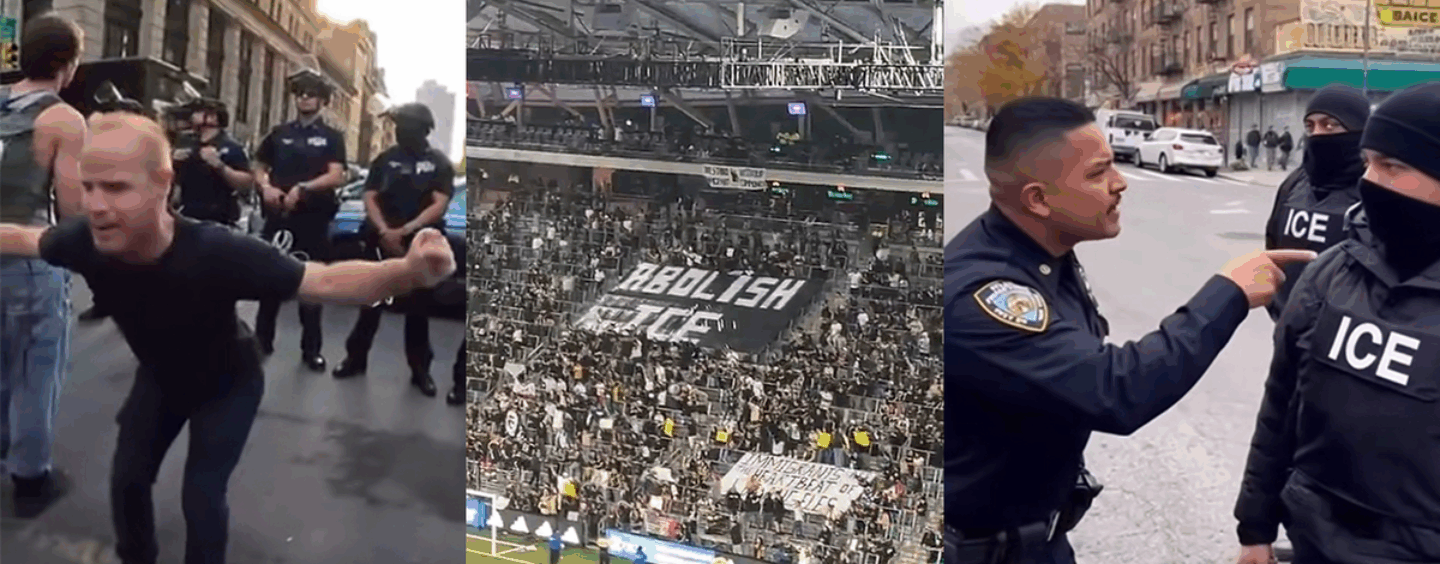 Regardez 15 vidéos de manifestants LGBTQ+ et alliés faisant des clowns d'ICE