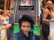 Cynthia Erivo protège Ariana Grande du crash de tapis Wicked