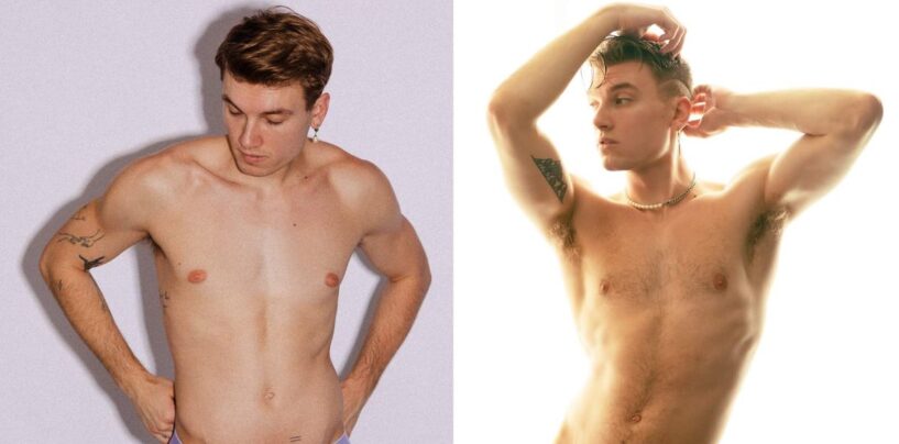 Rencontrez Caden Dior – l'artiste gay sexy pour adultes en tournage pour Carnal Media