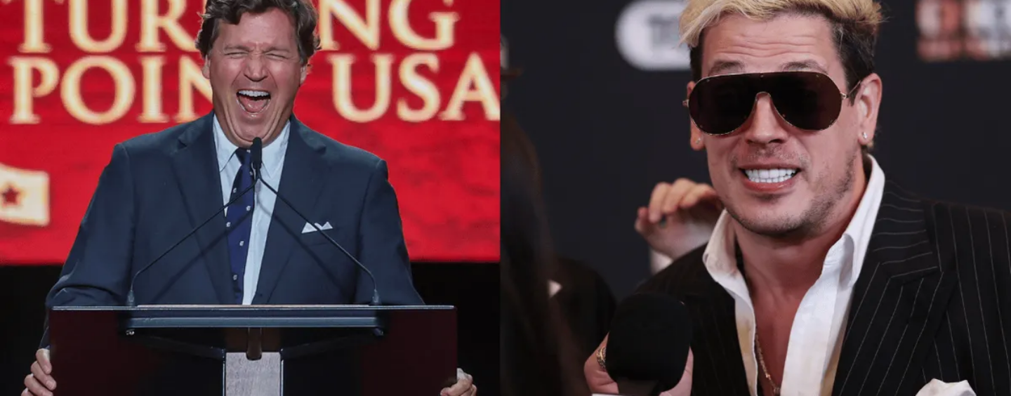 Tucker Carlson et Milo Yiannopoulos passent deux heures à cracher de l'homophobie et de la pseudo-science