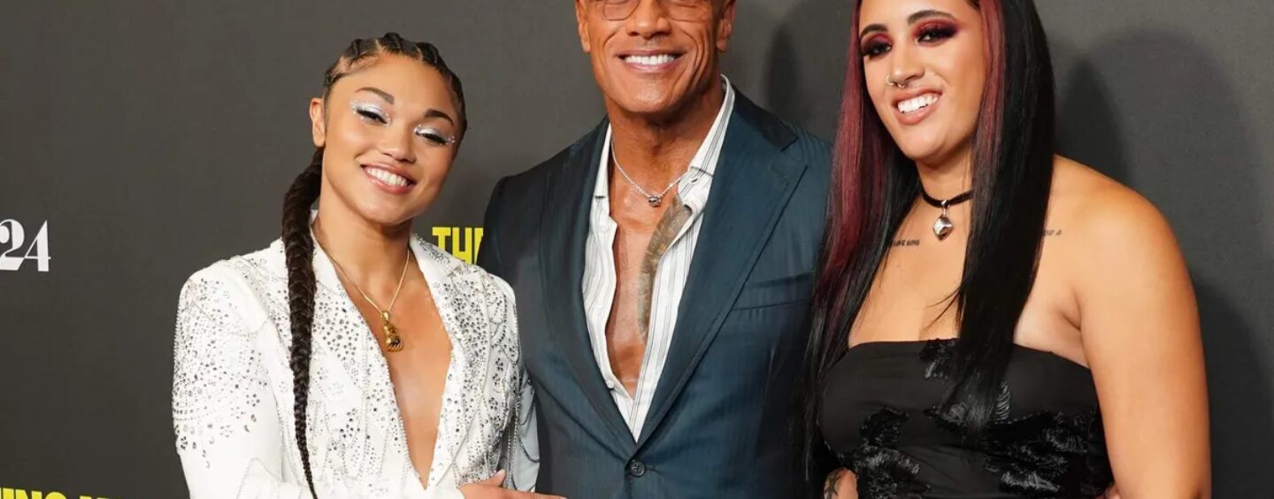 La fille de Dwayne Johnson lance durement sa nouvelle petite amie lutteuse