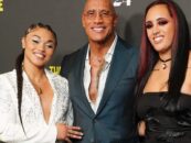 La fille de Dwayne Johnson lance durement sa nouvelle petite amie lutteuse