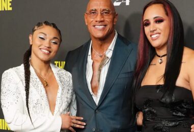 La fille de Dwayne Johnson lance durement sa nouvelle petite amie lutteuse