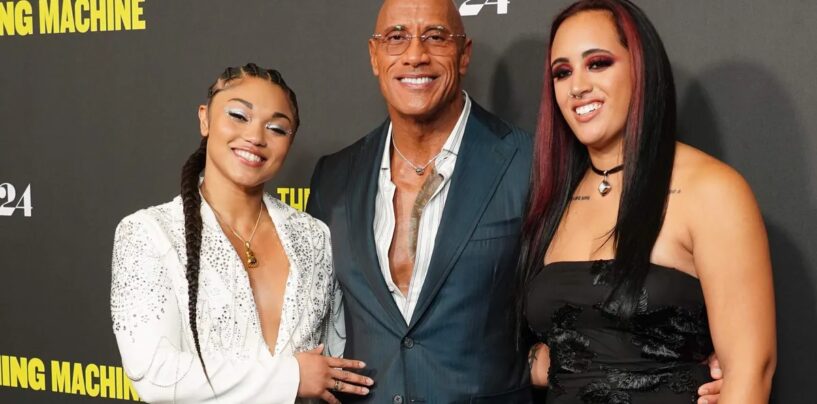 La fille de Dwayne Johnson lance durement sa nouvelle petite amie lutteuse