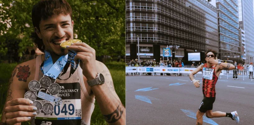 Je n'ai pas seulement couru les plus grands marathons du monde. je les ai changé