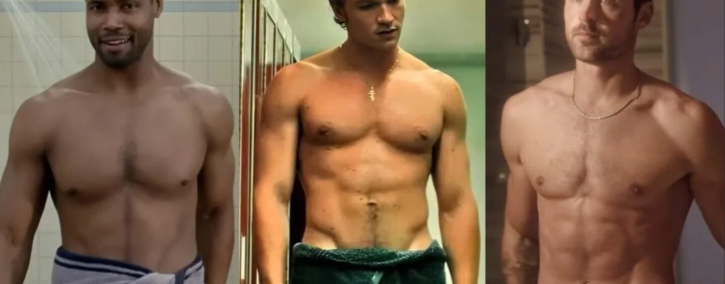 9 des célébrités masculines les plus torrides portant rien d'autre qu'une serviette de l'histoire de la culture pop