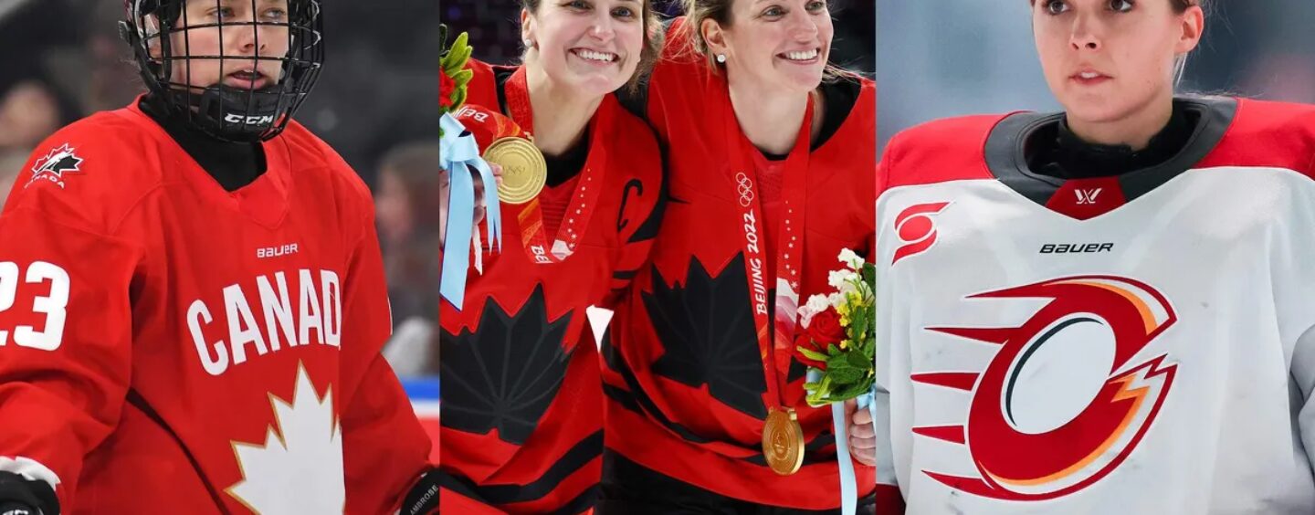 Les 6 joueuses queer de l'équipe olympique féminine de hockey du Canada