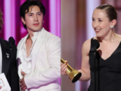 Le moment le plus gay des Golden Globes : Heated Rivalry présente un prix à Erin Doherty