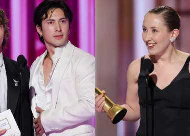 Le moment le plus gay des Golden Globes : Heated Rivalry présente un prix à Erin Doherty