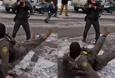 21 réactions hilarantes suite à la chute d'un agent de l'ICE devant une foule enthousiaste