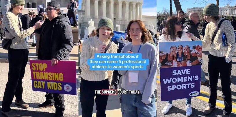 Les transphobes qui veulent « sauver le sport féminin » humiliés par une simple question