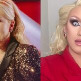 La parodie hilarante d'Erika Kirk aux yeux fous de la drag queen devient virale et collecte des fonds pour combattre MAGA