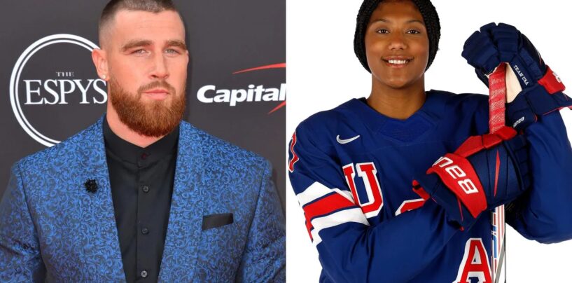 La star du hockey Laila Edwards entrera dans l’histoire olympique avec l’aide de Travis Kelce