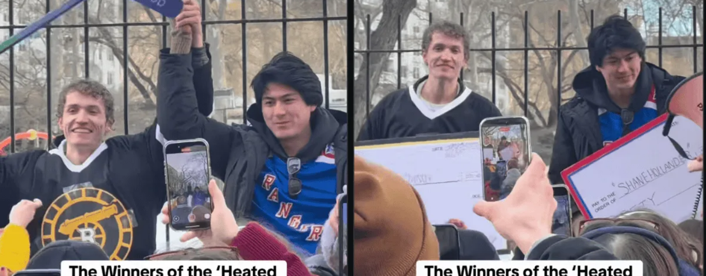 Le concours de sosies Heated Rivalry réchauffe la ville de New York