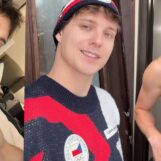 11 photos sexy torse nu du skieur olympique bisexuel Nick Novak