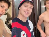 11 photos sexy torse nu du skieur olympique bisexuel Nick Novak