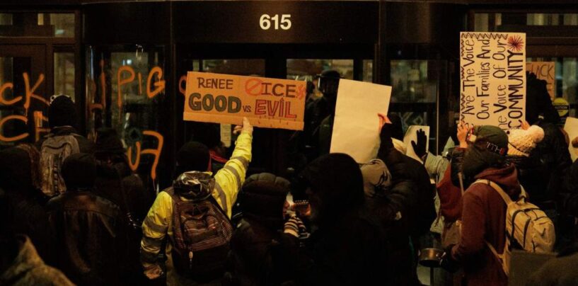 Ce médecin de rue trans faisait partie des 67 manifestants arrêtés dans un hôtel de Minneapolis accueillant des agents de l'ICE