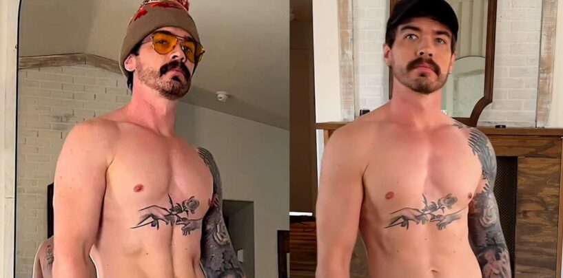 Pearl montre son énorme renflement dans un nouveau selfie sexy