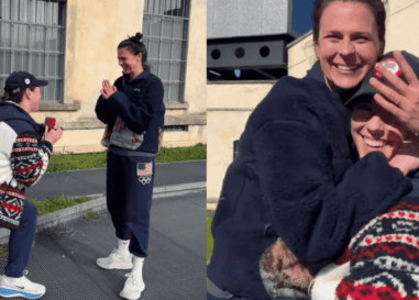 Les olympiennes américaines Hilary Knight et Brittany Bowe viennent de se fiancer